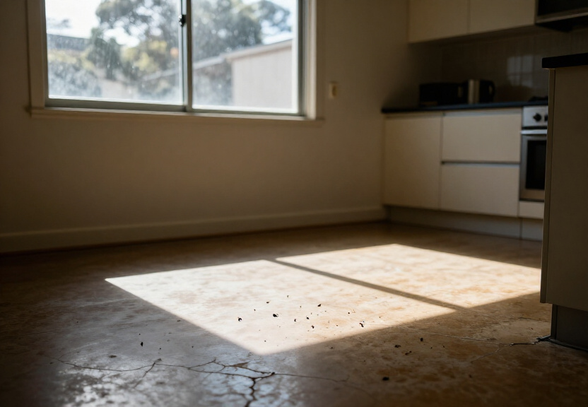 Cockroach infestation in a Carnes Hill kitchen